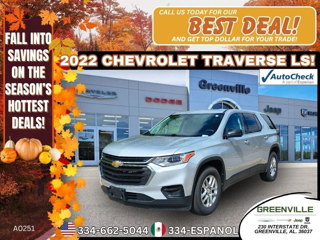 used 2022 Chevrolet Traverse car