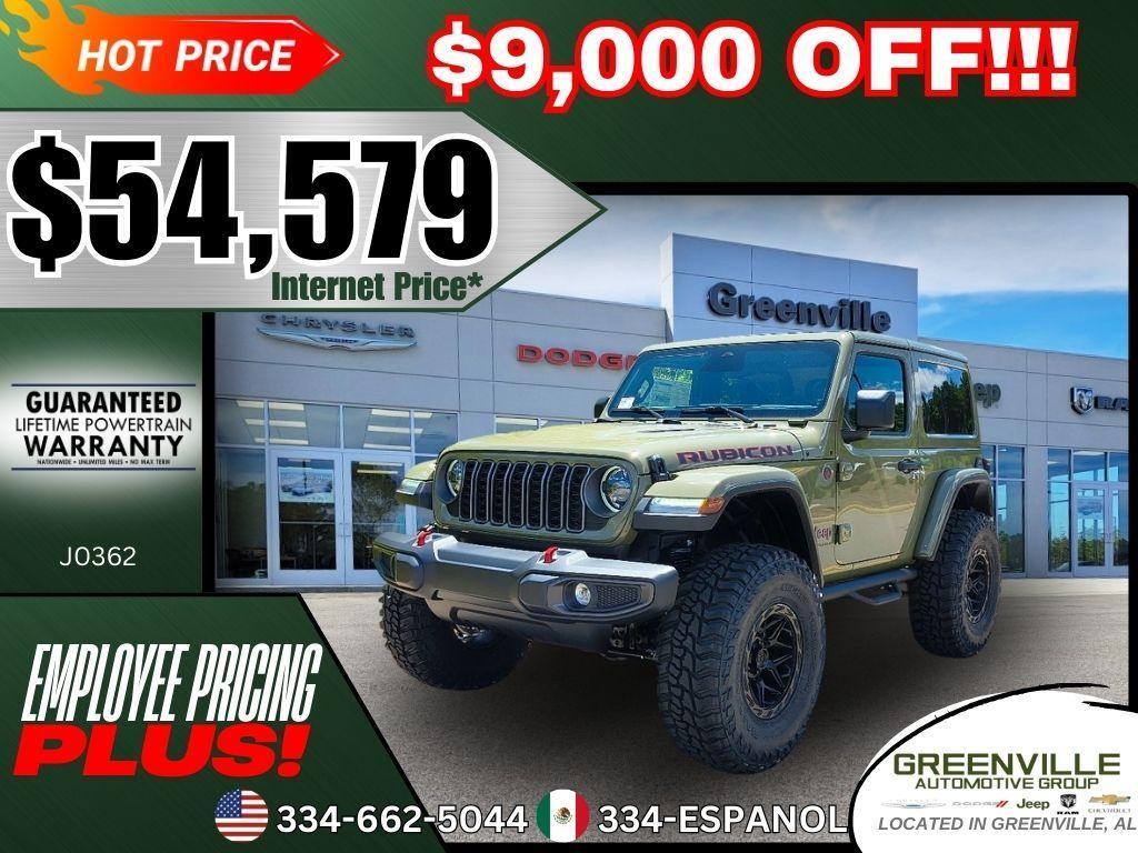 new 2025 Jeep Wrangler car, priced at $54,579