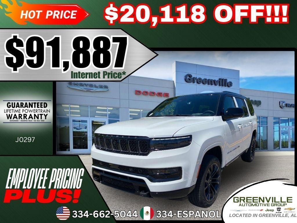 new 2024 Jeep Grand Wagoneer car, priced at $91,887