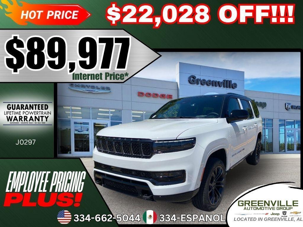 new 2024 Jeep Grand Wagoneer car, priced at $89,977