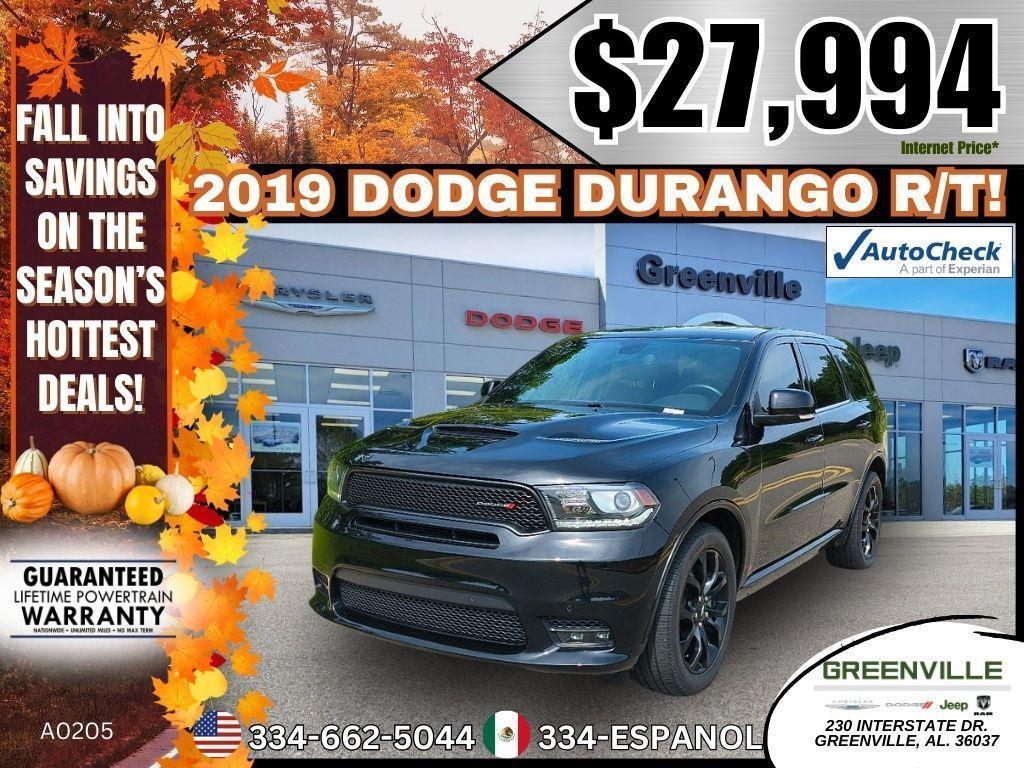used 2019 Dodge Durango car, priced at $27,994
