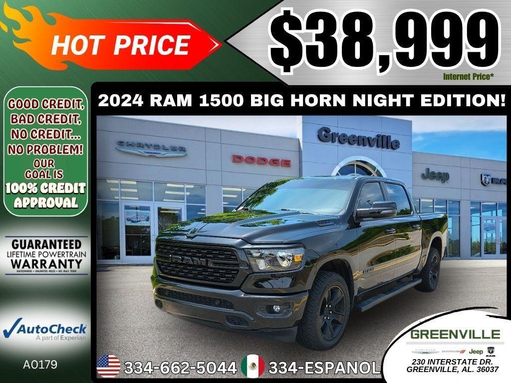 used 2024 Ram 1500 car, priced at $38,999