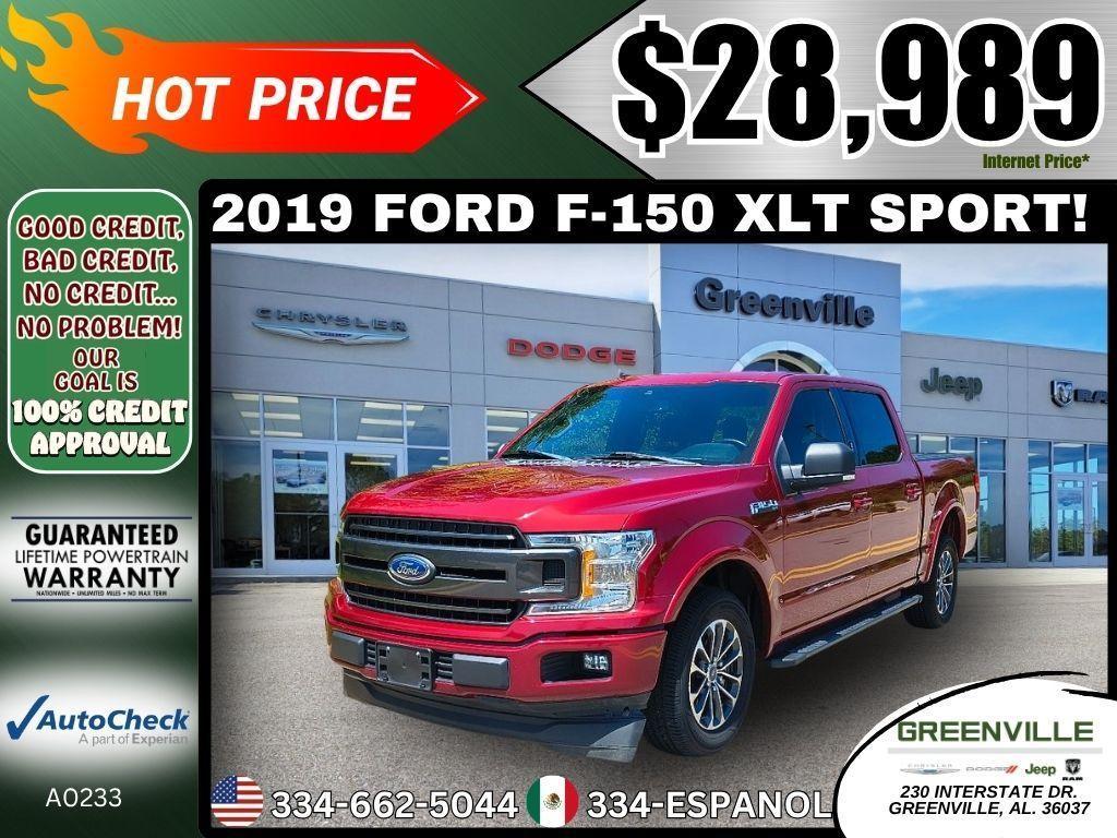 used 2019 Ford F-150 car, priced at $28,989