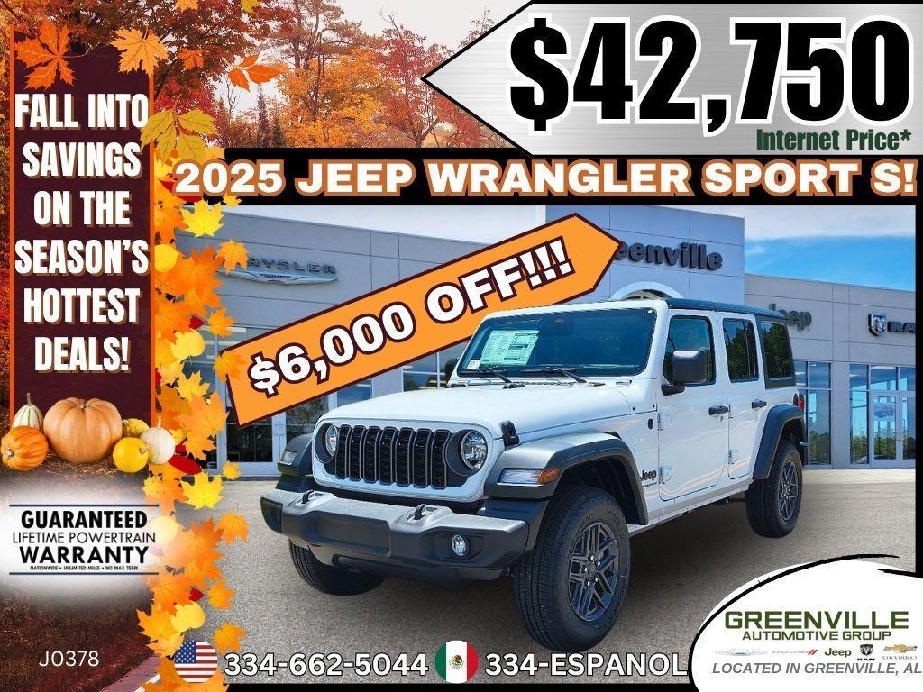 new 2025 Jeep Wrangler car, priced at $42,750