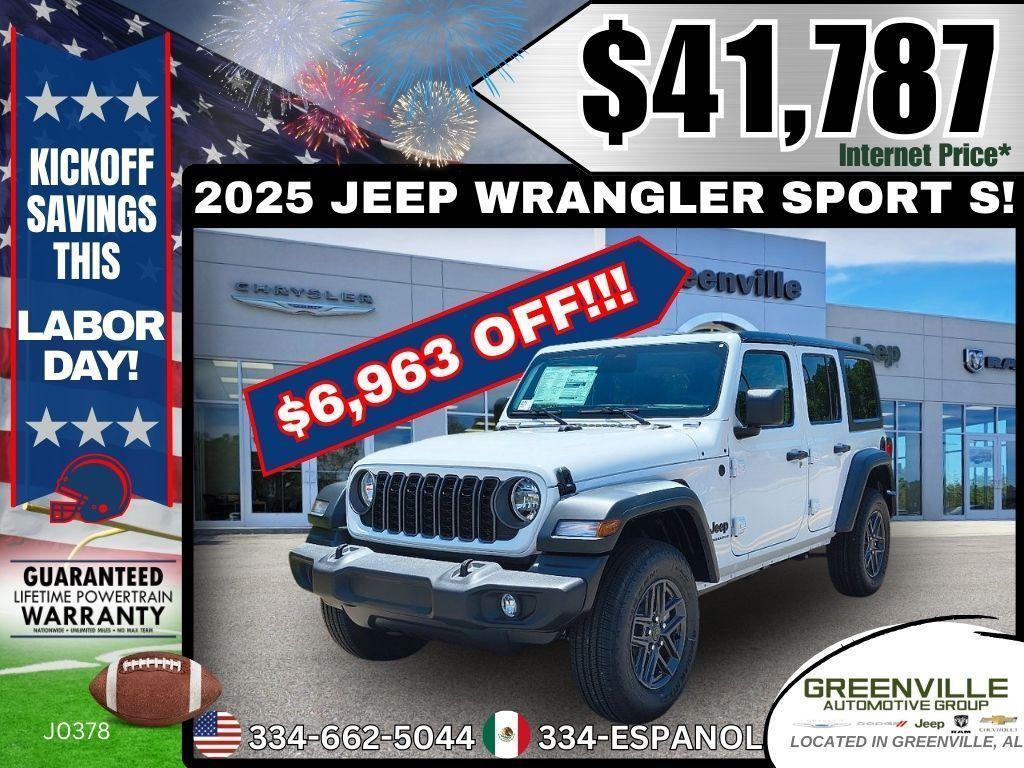 new 2025 Jeep Wrangler car, priced at $41,787