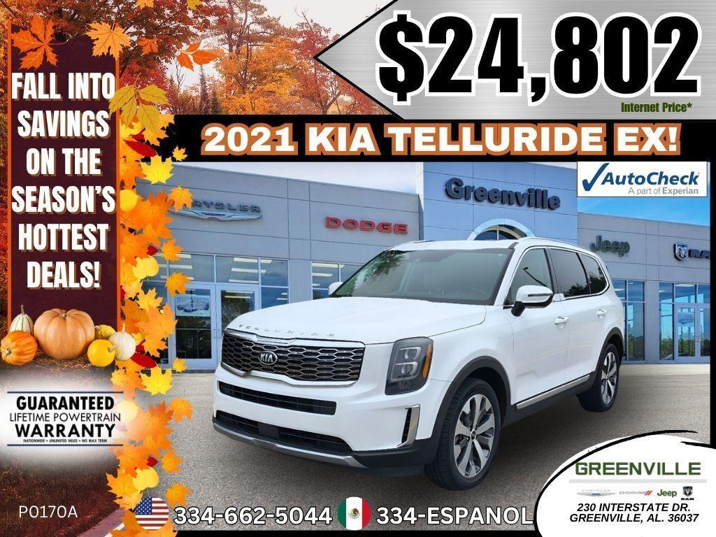 used 2021 Kia Telluride car, priced at $24,802