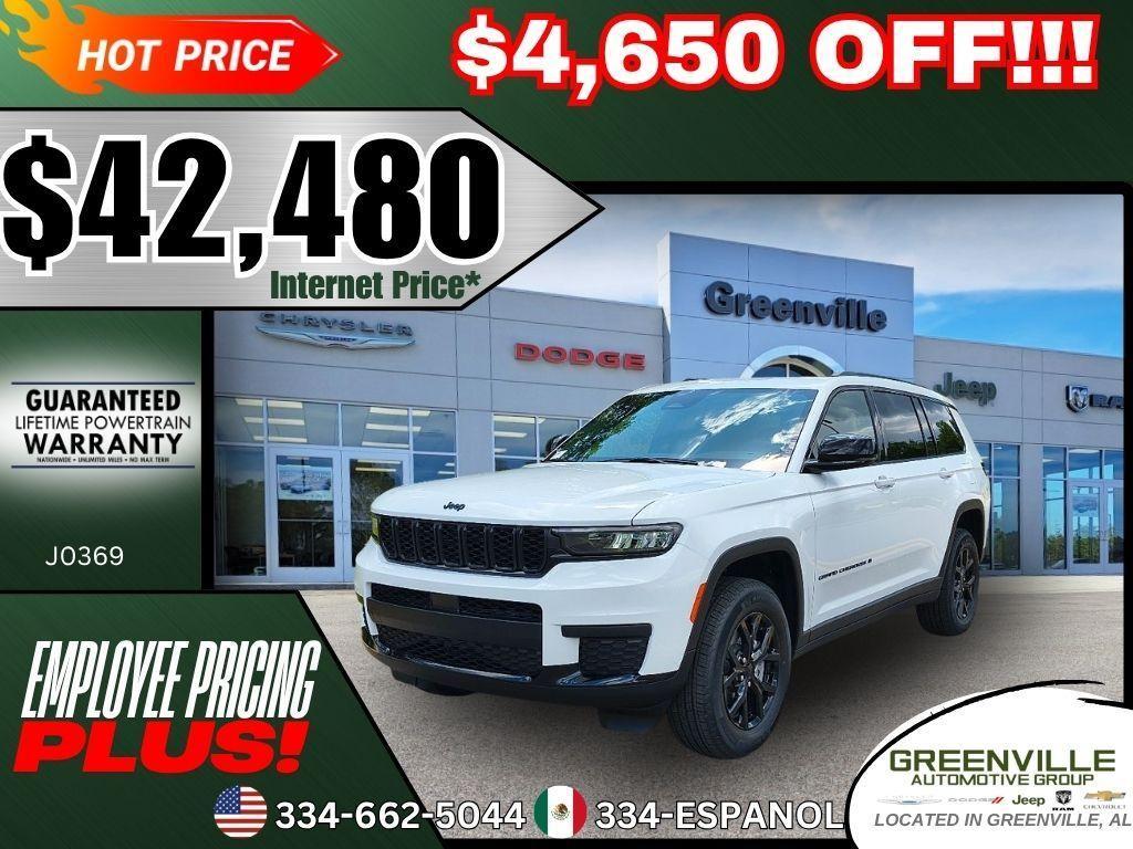 new 2025 Jeep Grand Cherokee L car, priced at $42,480