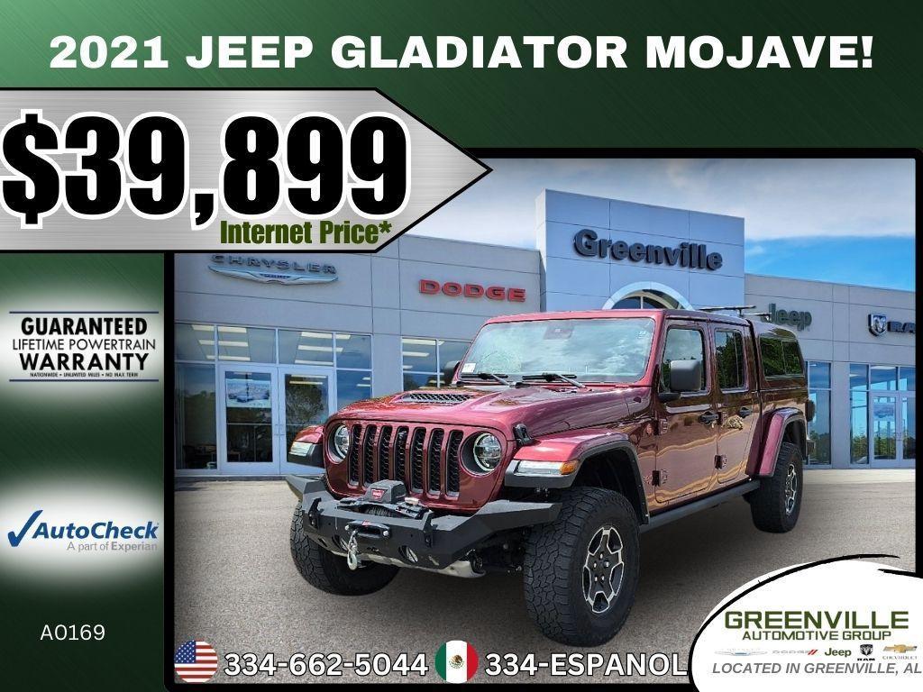 used 2021 Jeep Gladiator car, priced at $39,899