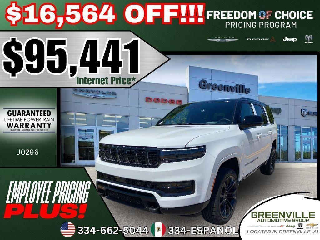 new 2024 Jeep Grand Wagoneer car, priced at $95,441