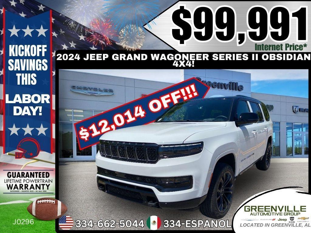 new 2024 Jeep Grand Wagoneer car, priced at $99,991