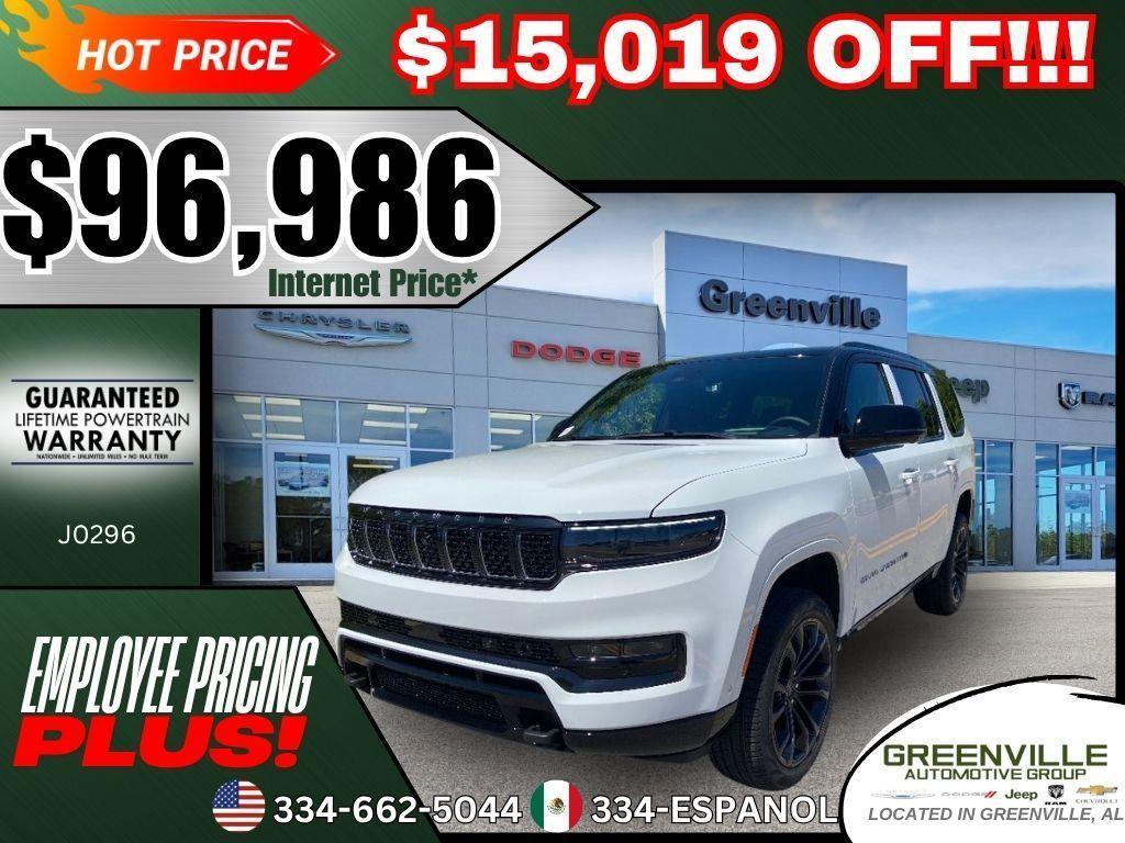 new 2024 Jeep Grand Wagoneer car, priced at $96,986