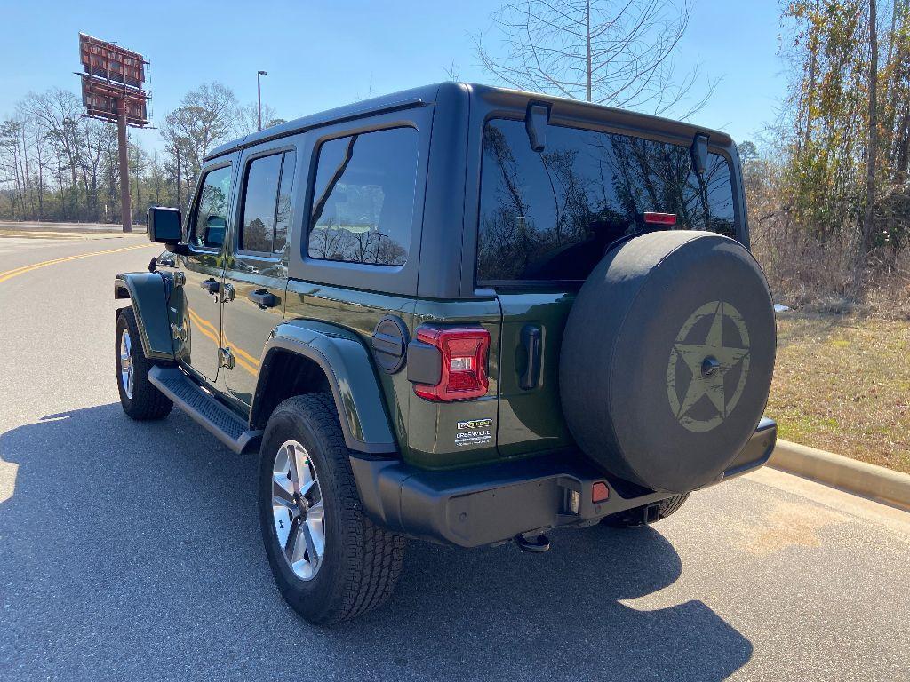 used 2021 Jeep Wrangler Unlimited car, priced at $39,614