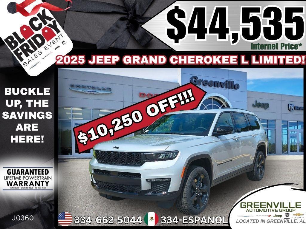 new 2025 Jeep Grand Cherokee L car, priced at $44,585