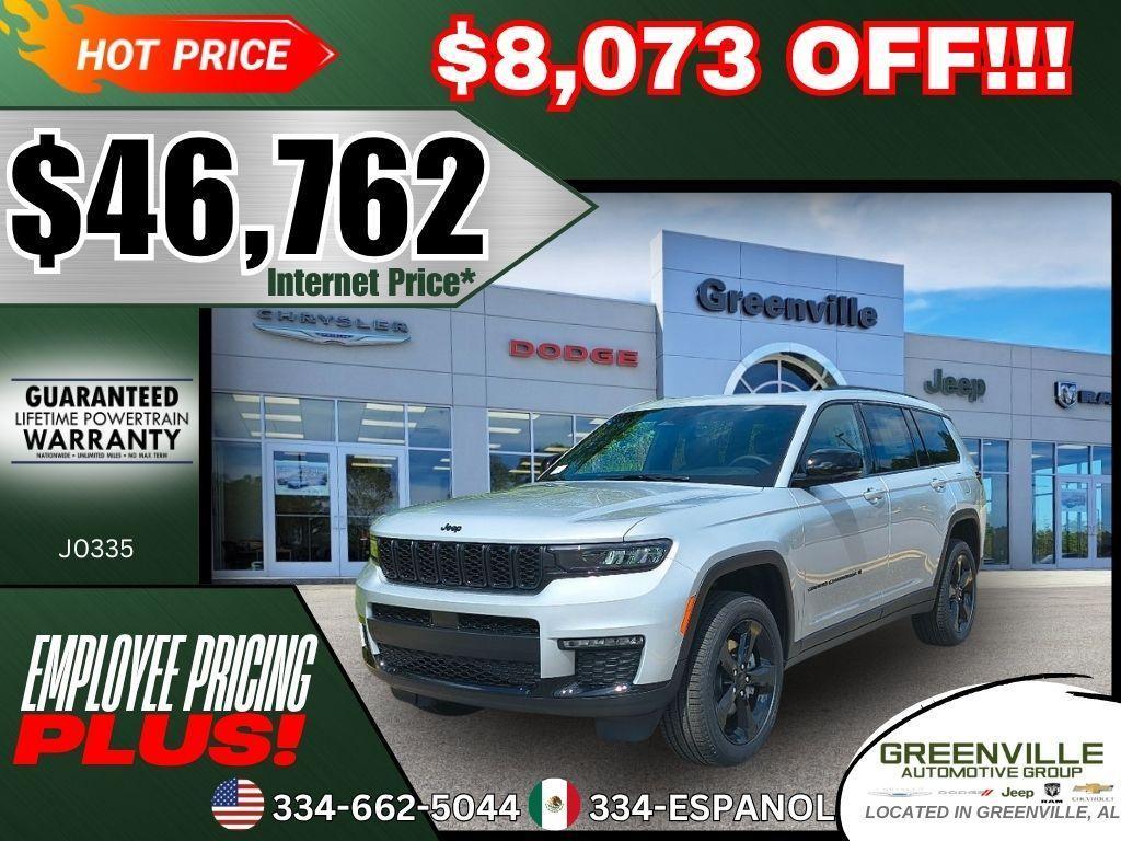 new 2025 Jeep Grand Cherokee L car, priced at $46,762