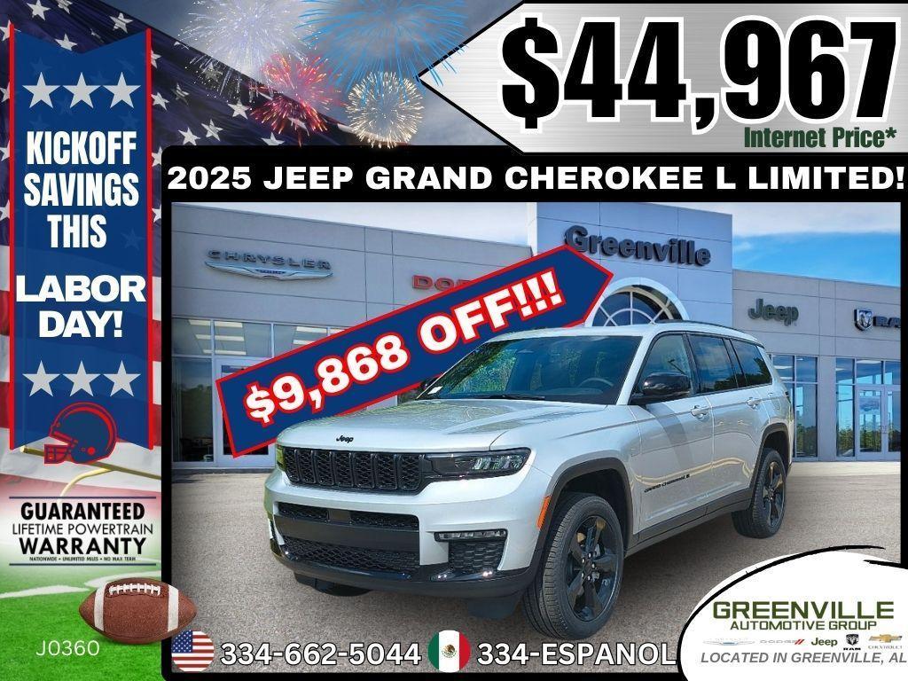 new 2025 Jeep Grand Cherokee L car, priced at $44,967