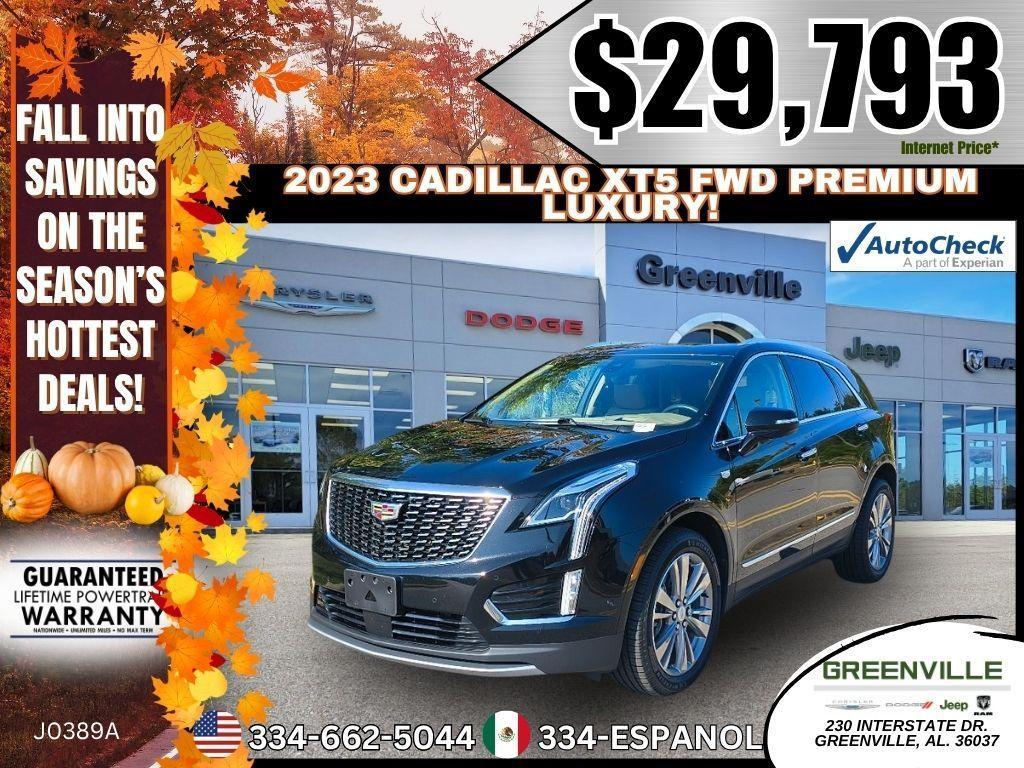 used 2023 Cadillac XT5 car, priced at $29,793