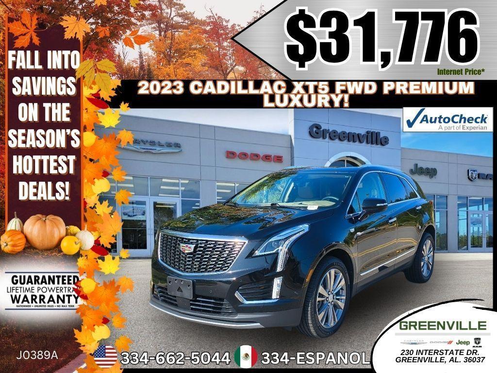 used 2023 Cadillac XT5 car, priced at $31,776