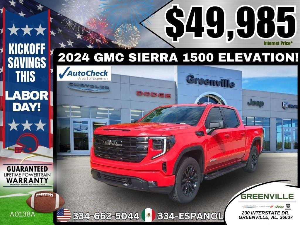 used 2024 GMC Sierra 1500 car, priced at $49,985