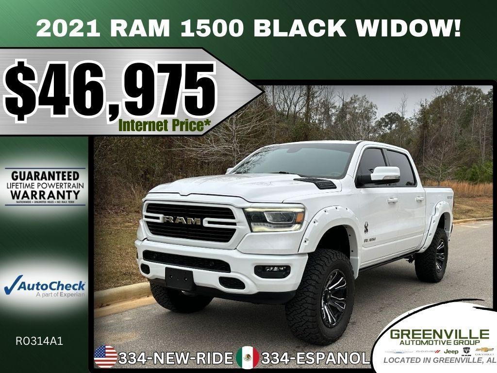 used 2021 Ram 1500 car, priced at $46,975