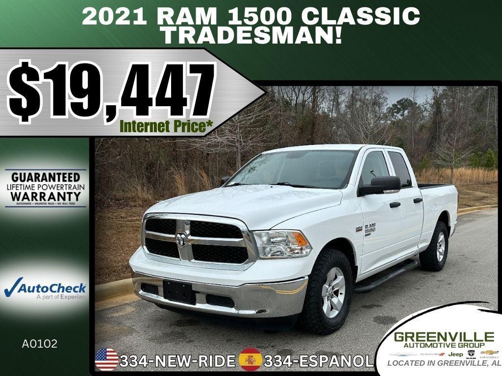 used 2021 Ram 1500 Classic car, priced at $19,447