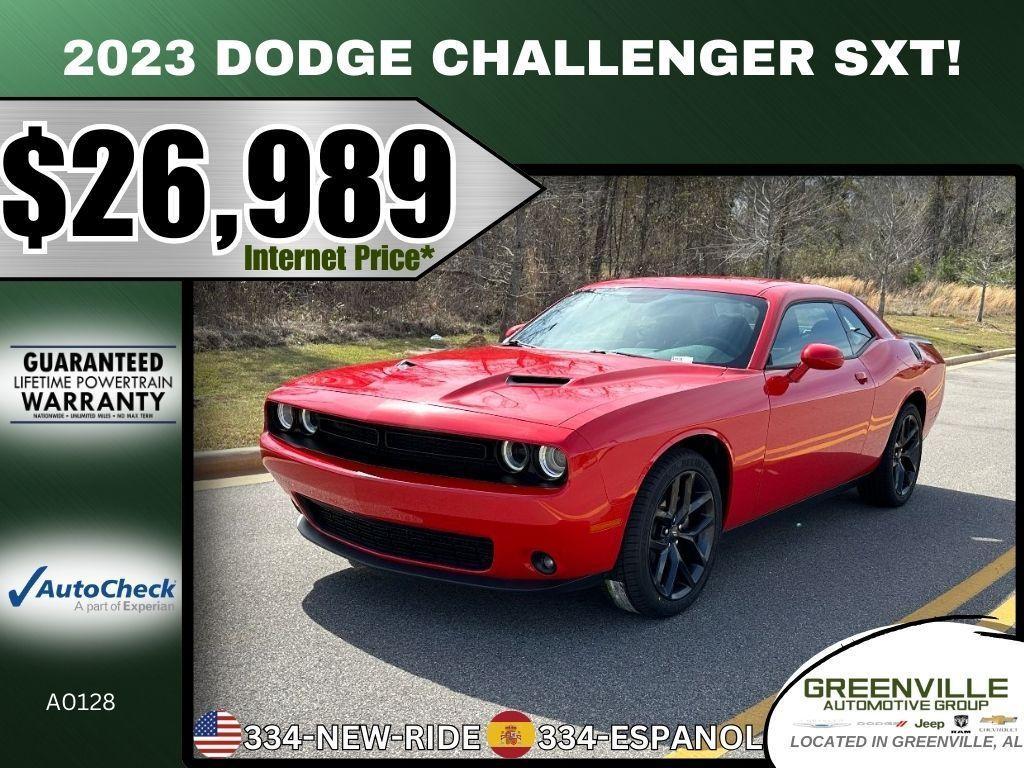 used 2023 Dodge Challenger car, priced at $26,989