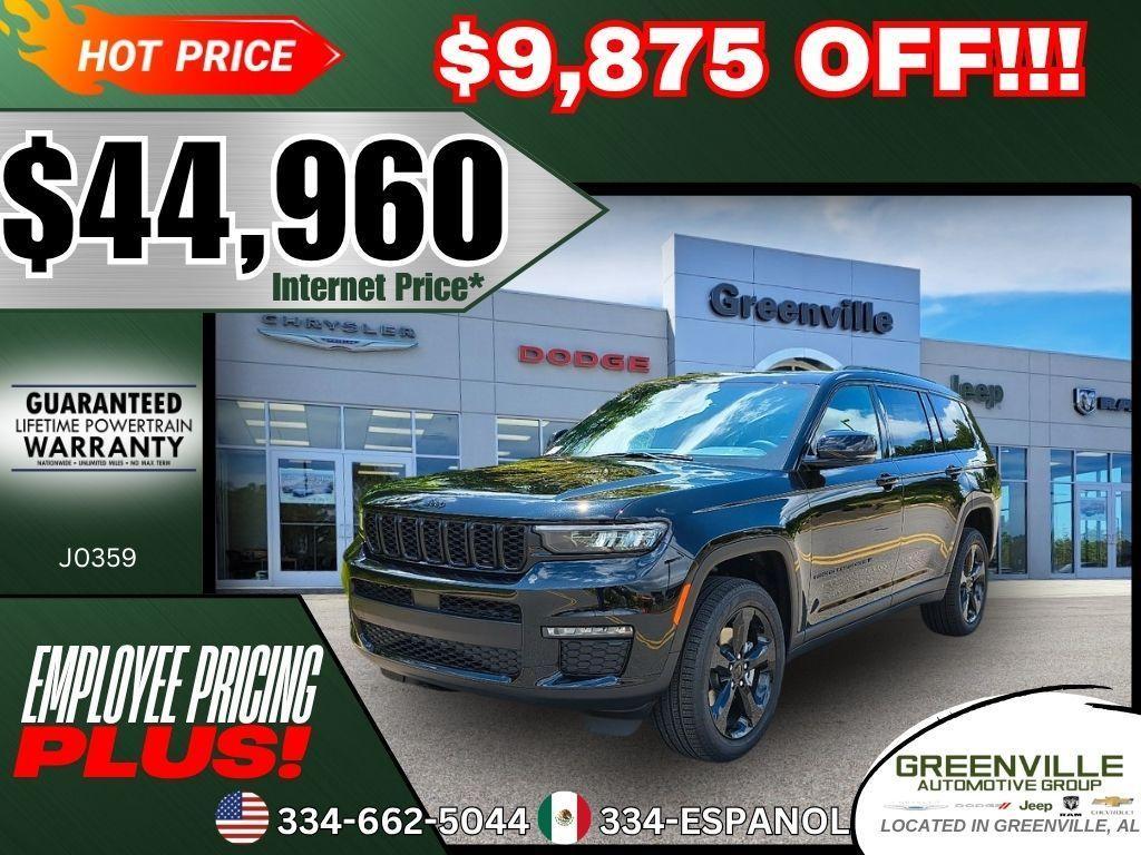 new 2025 Jeep Grand Cherokee L car, priced at $44,960