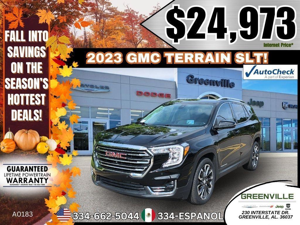 used 2023 GMC Terrain car, priced at $24,973