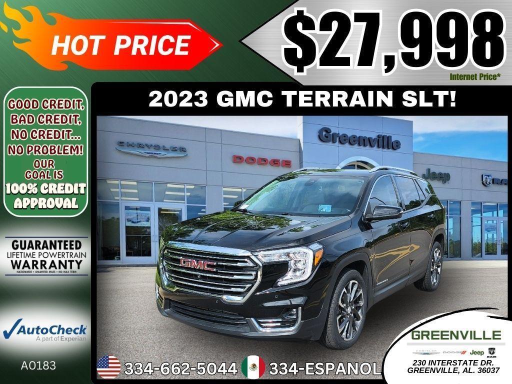 used 2023 GMC Terrain car, priced at $27,998