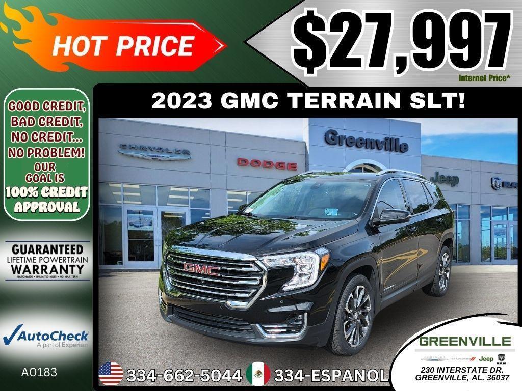 used 2023 GMC Terrain car, priced at $27,997