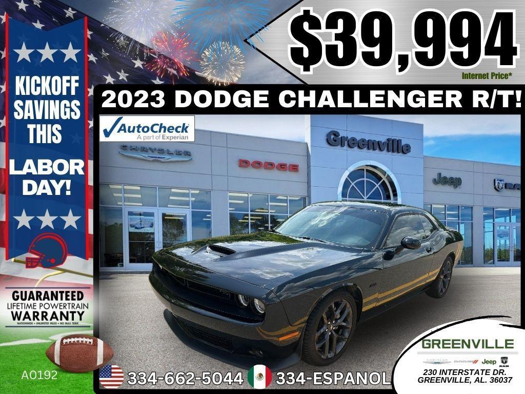 used 2023 Dodge Challenger car, priced at $39,994