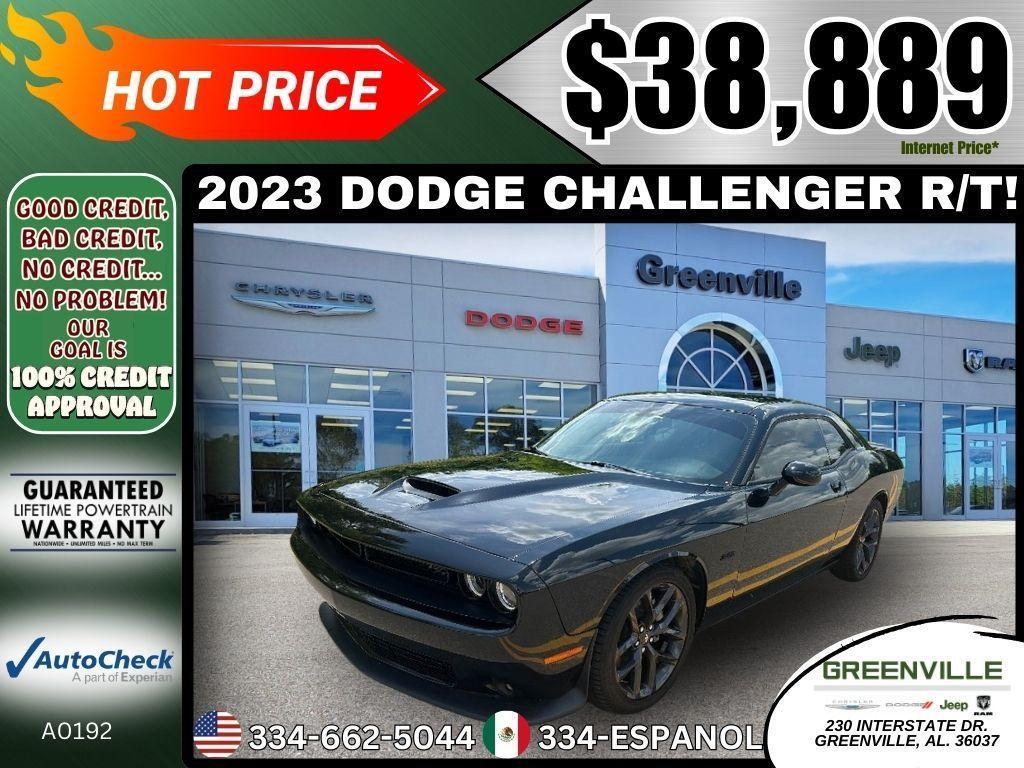 used 2023 Dodge Challenger car, priced at $38,889