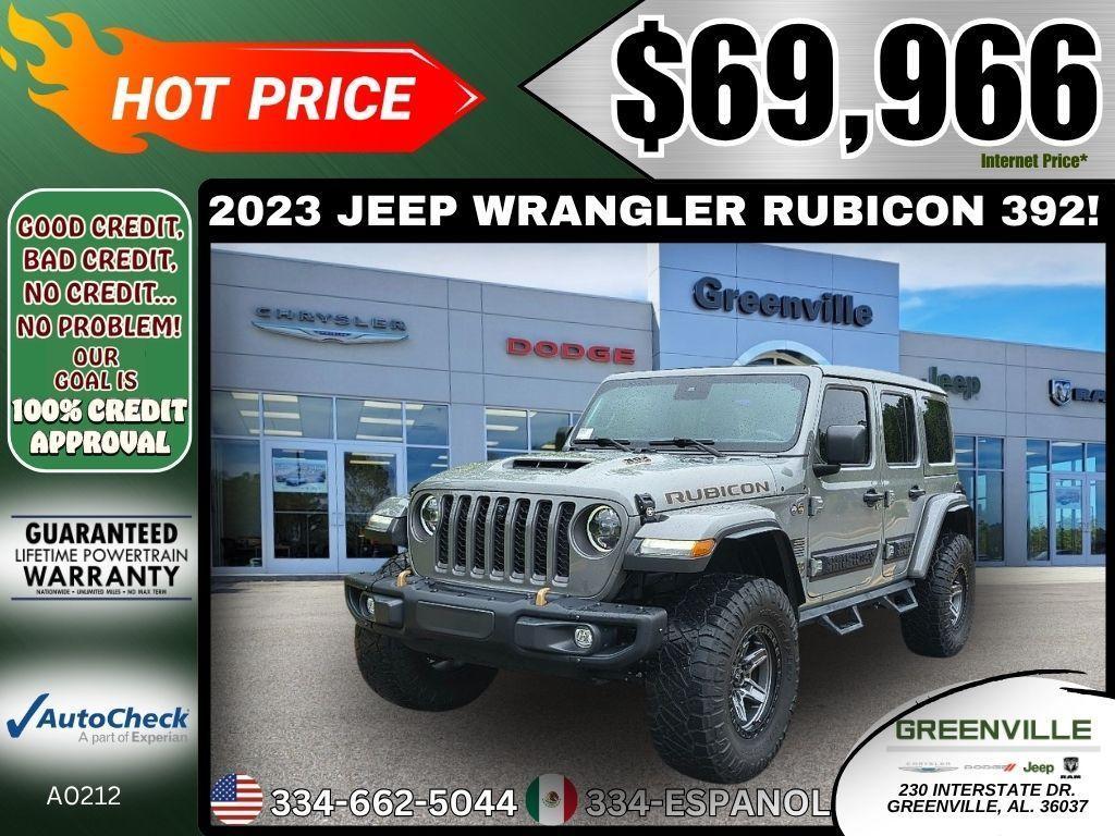 used 2023 Jeep Wrangler car, priced at $69,966