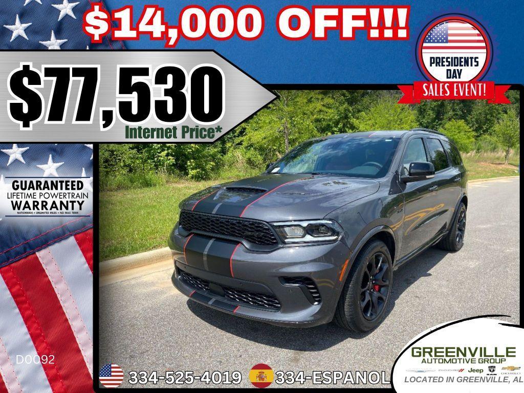 new 2024 Dodge Durango car, priced at $77,530