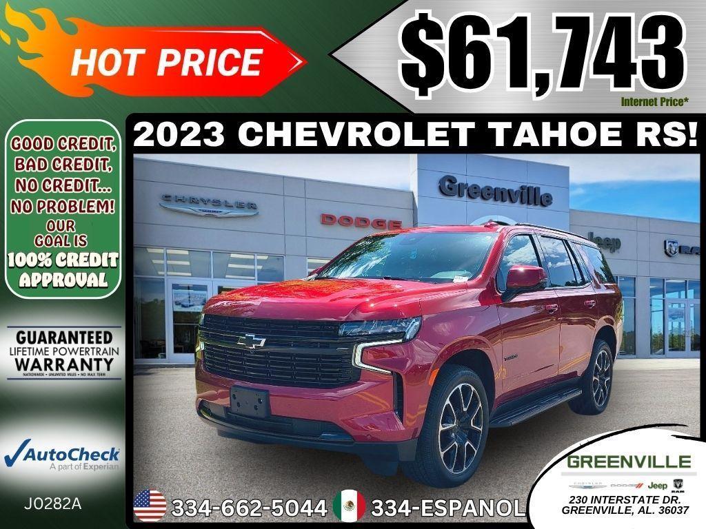 used 2023 Chevrolet Tahoe car, priced at $61,743