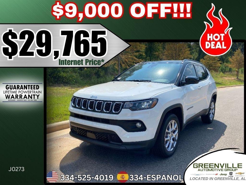 new 2024 Jeep Compass car, priced at $29,765