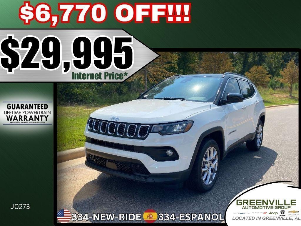 new 2024 Jeep Compass car, priced at $29,995