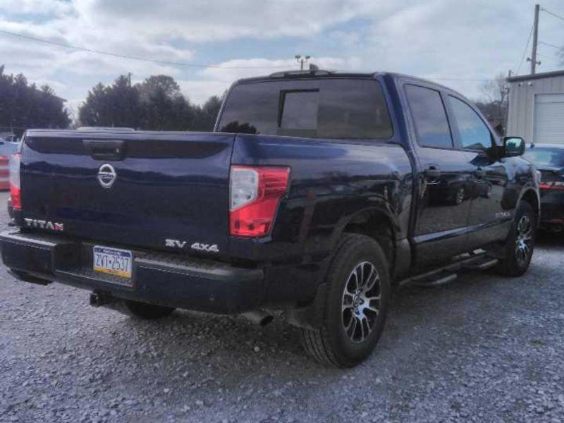 used 2022 Nissan Titan car, priced at $34,450