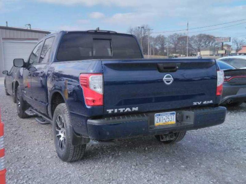 used 2022 Nissan Titan car, priced at $34,450