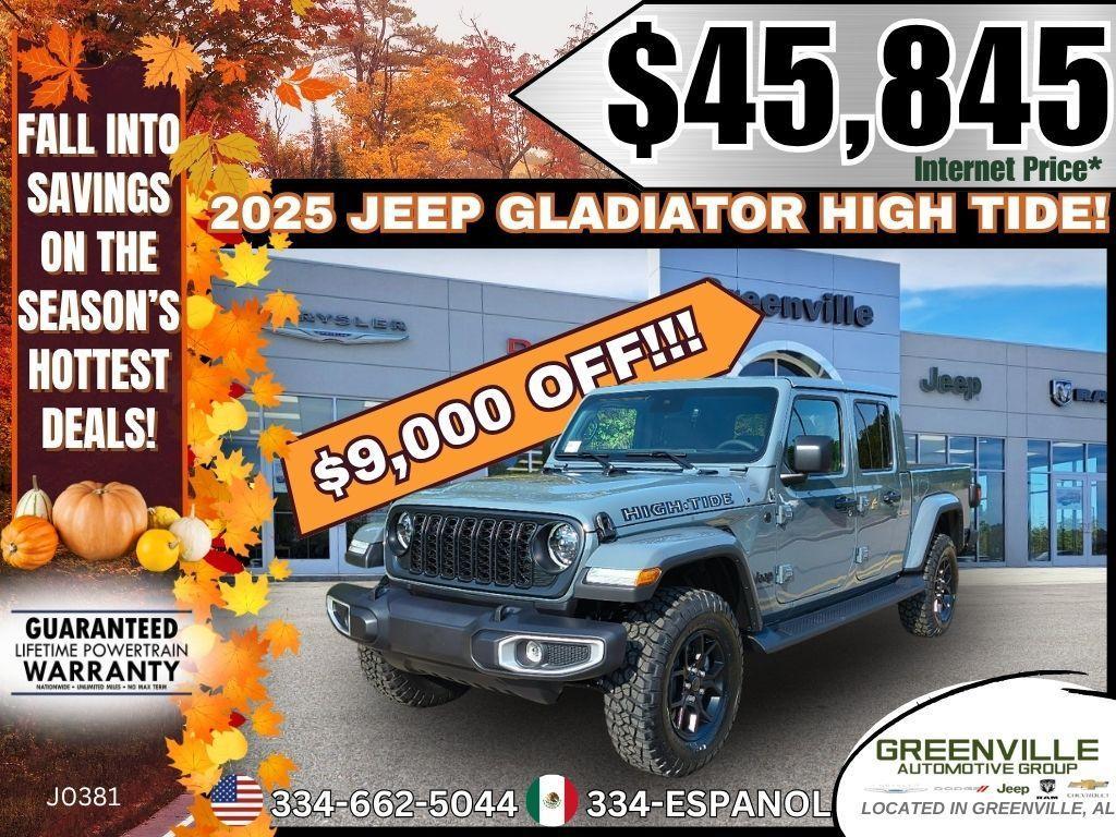 new 2025 Jeep Gladiator car, priced at $45,845