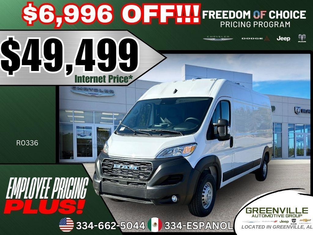 new 2025 Ram ProMaster 2500 car, priced at $49,499
