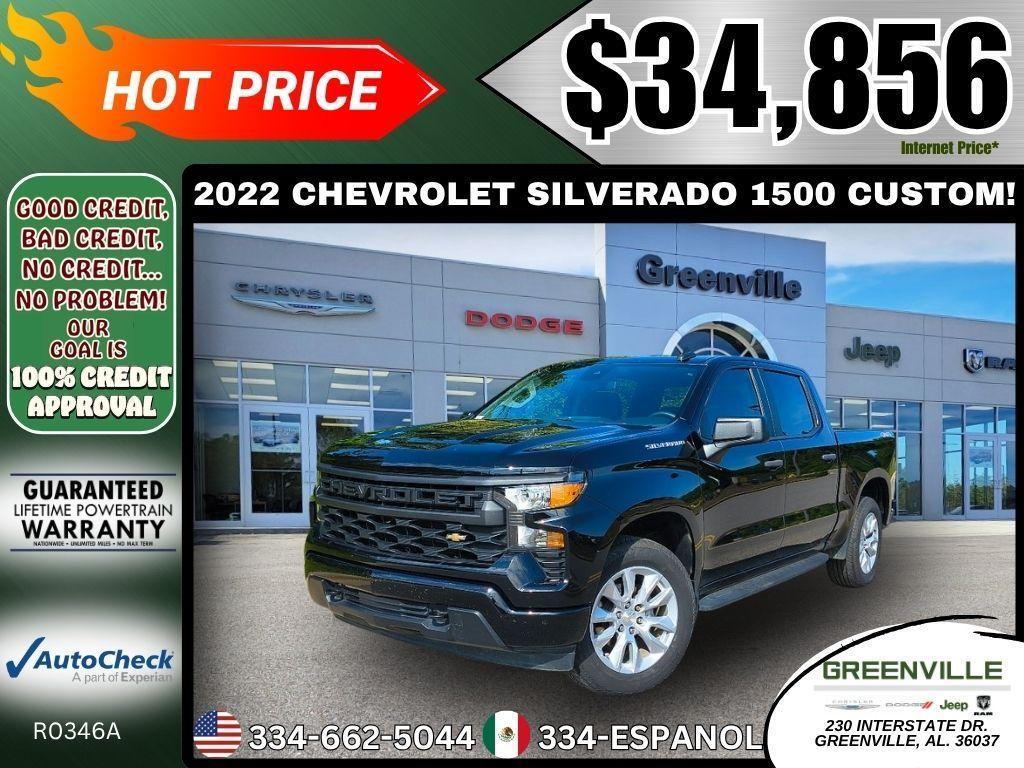 used 2022 Chevrolet Silverado 1500 car, priced at $34,856