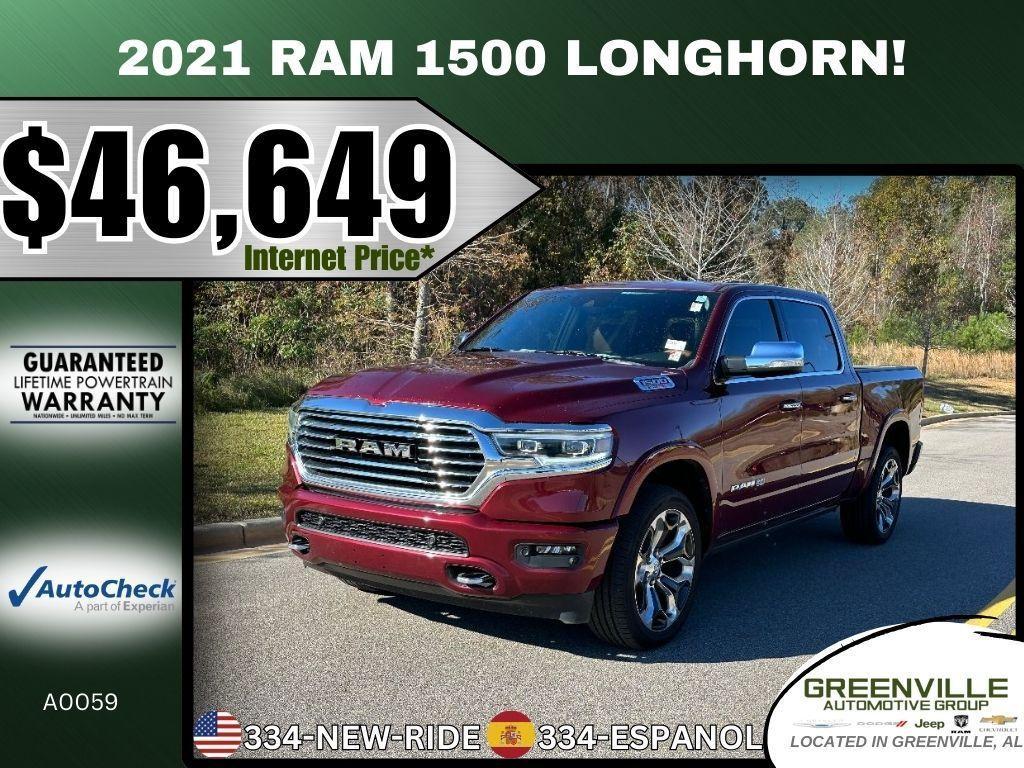 used 2021 Ram 1500 car, priced at $46,649