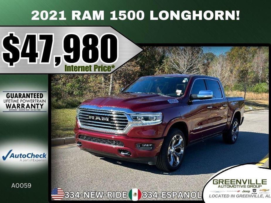 used 2021 Ram 1500 car, priced at $47,980