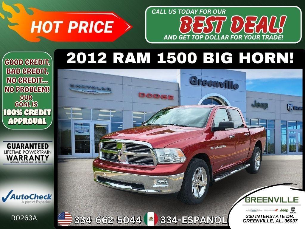 used 2012 Ram 1500 car, priced at $14,477