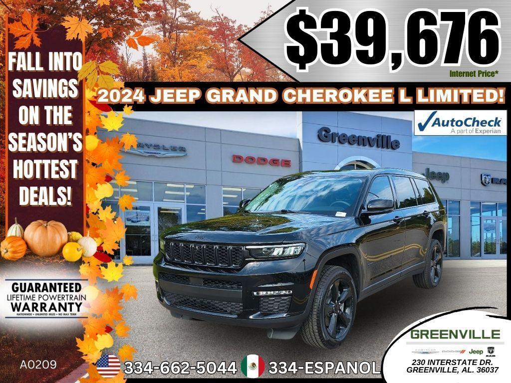 used 2024 Jeep Grand Cherokee L car, priced at $39,676