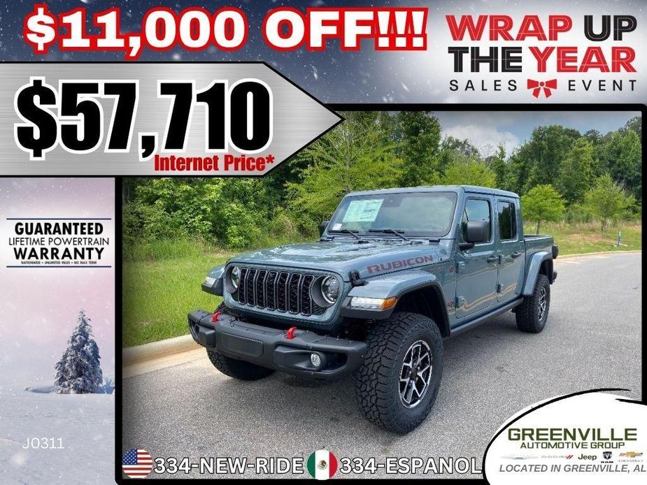 new 2024 Jeep Gladiator car, priced at $57,710