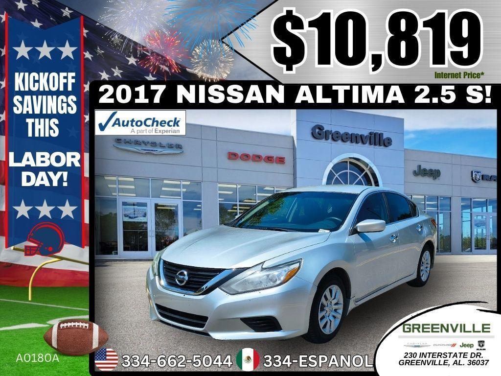used 2017 Nissan Altima car, priced at $10,819