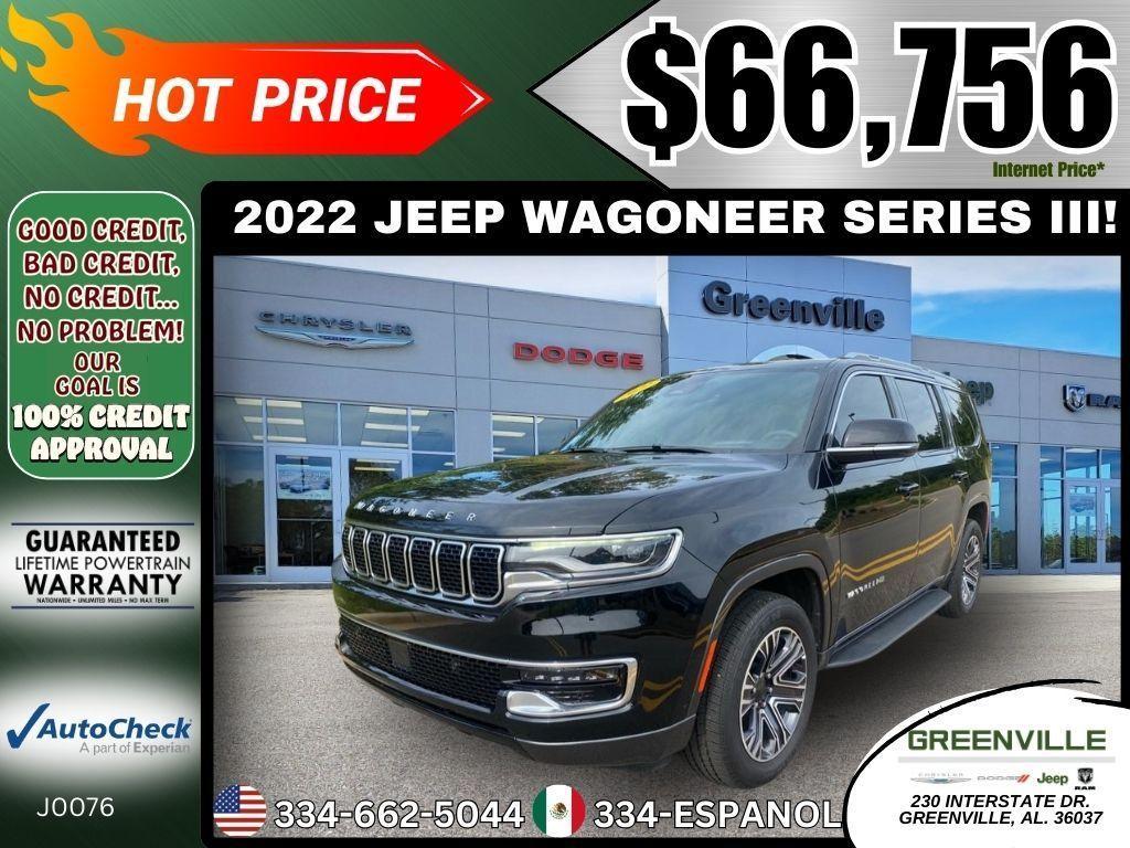 used 2022 Jeep Wagoneer car, priced at $66,756