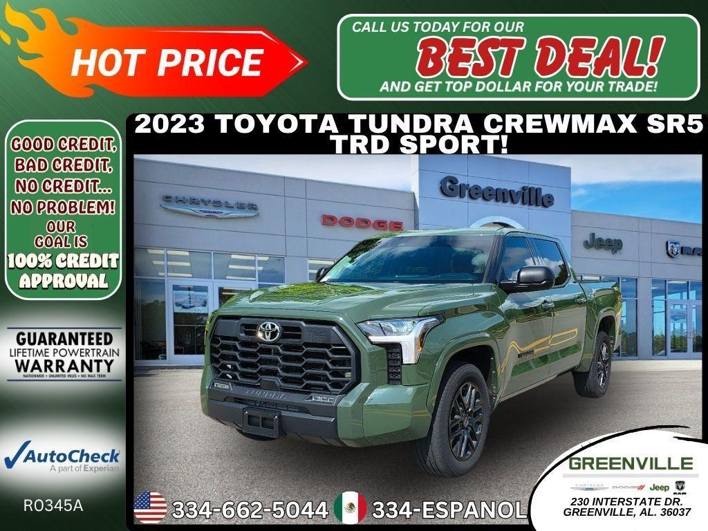 used 2023 Toyota Tundra car, priced at $47,809