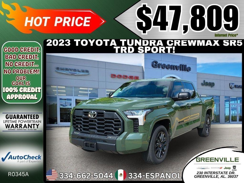 used 2023 Toyota Tundra car, priced at $47,809
